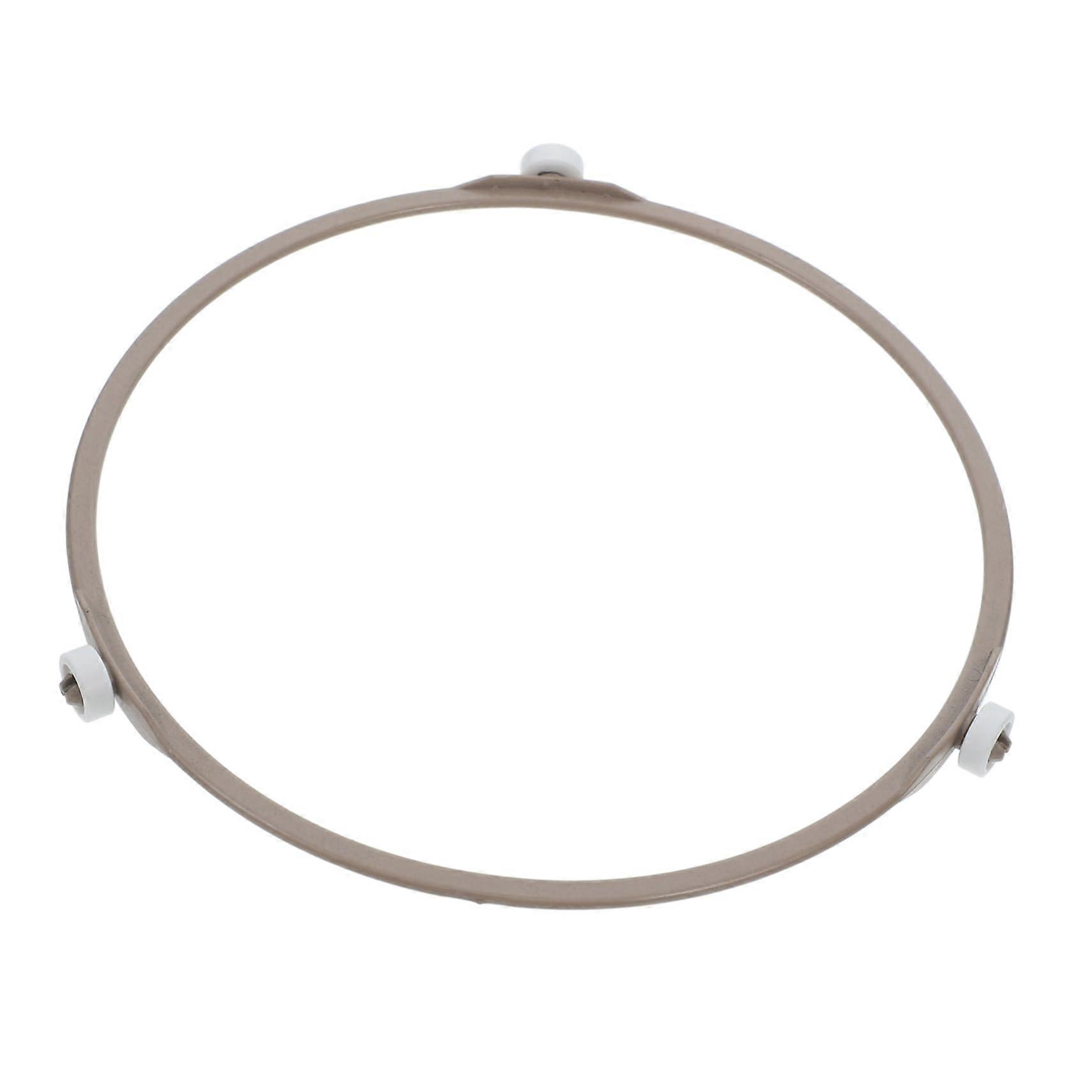 Microwave Turntable Ring Plastic Replacement Ring, Standard Size, Compatible With Most Microwave Models