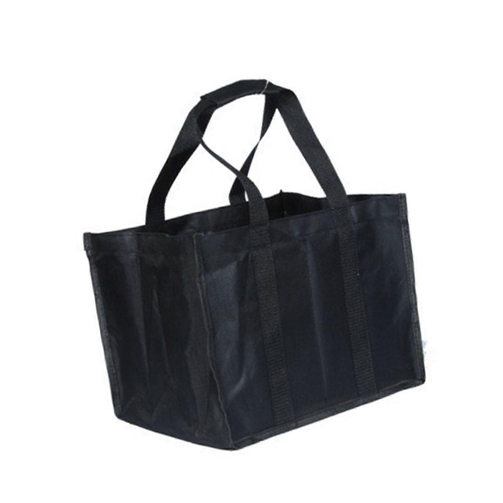 Tear Resistant Wine Bottle Carriers Handbag Multifunctional Oxford Fabric Beverages Storage Bag For Drink Parties Event Multicolor