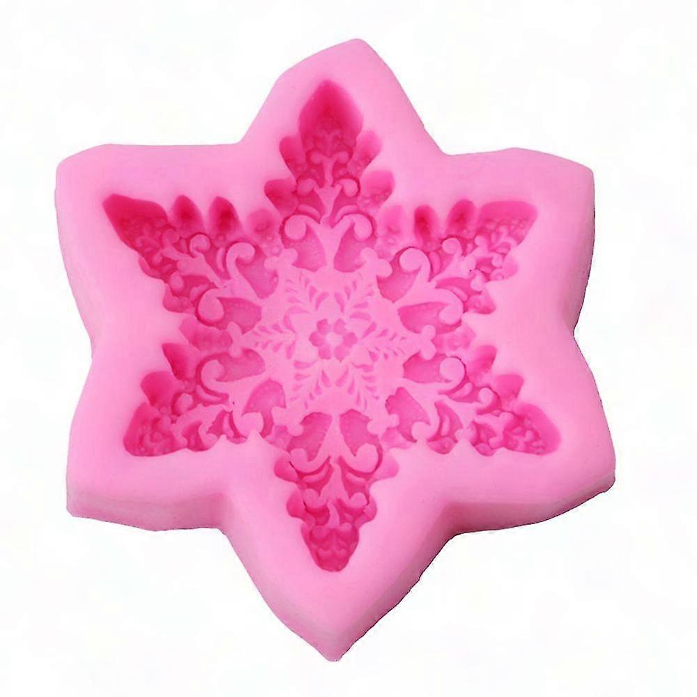Silicone Mold for Snowflake Shapes