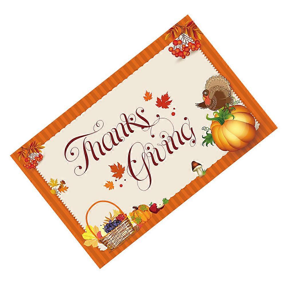 Thanksgiving Banner Outdoor Background Cloth Decoration Homeowners Event Organizers 180x115cm 1Set