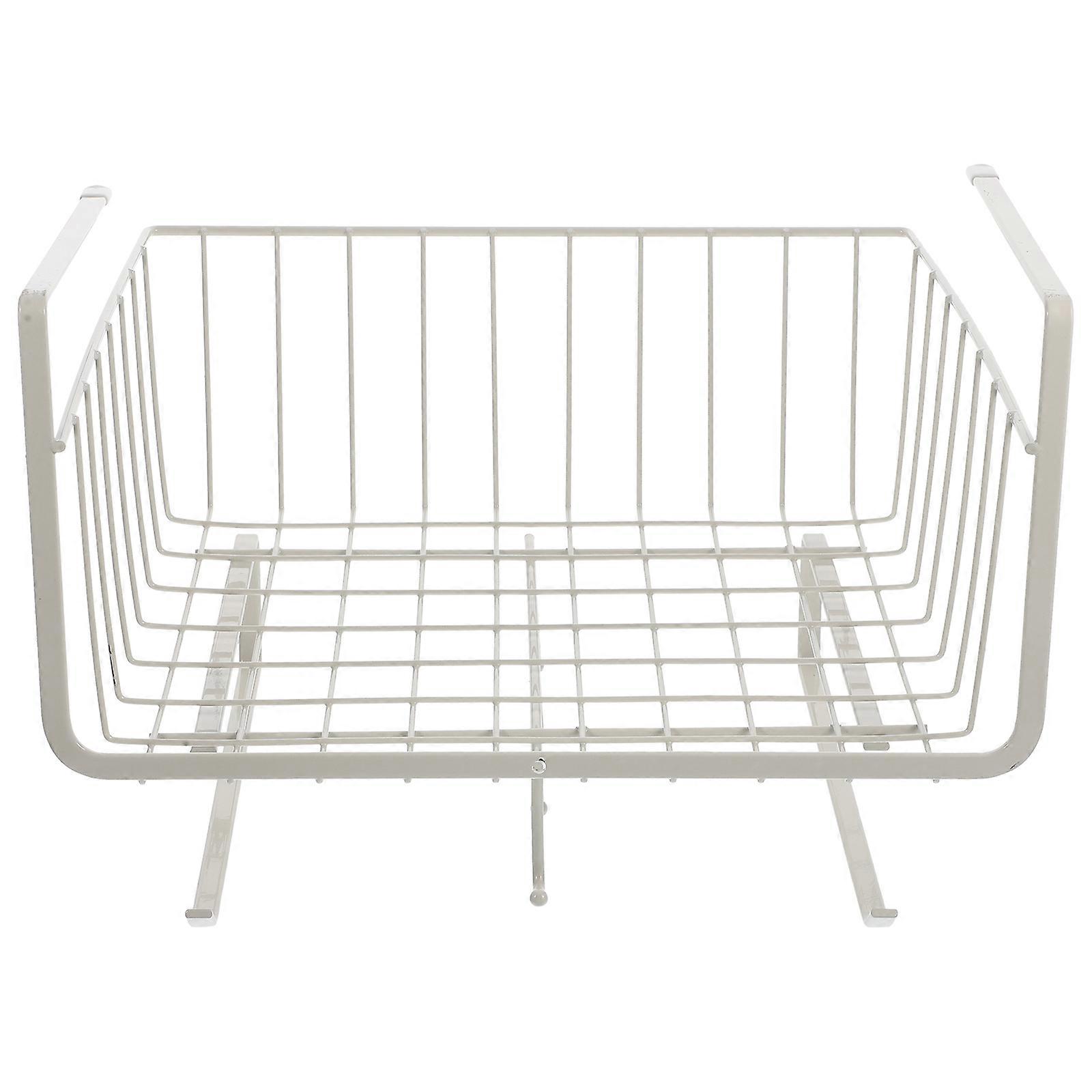Multi-Use Kitchen Organizer Under Shelf Basket Homeowners Cooking Enthusiasts Storage 1Set