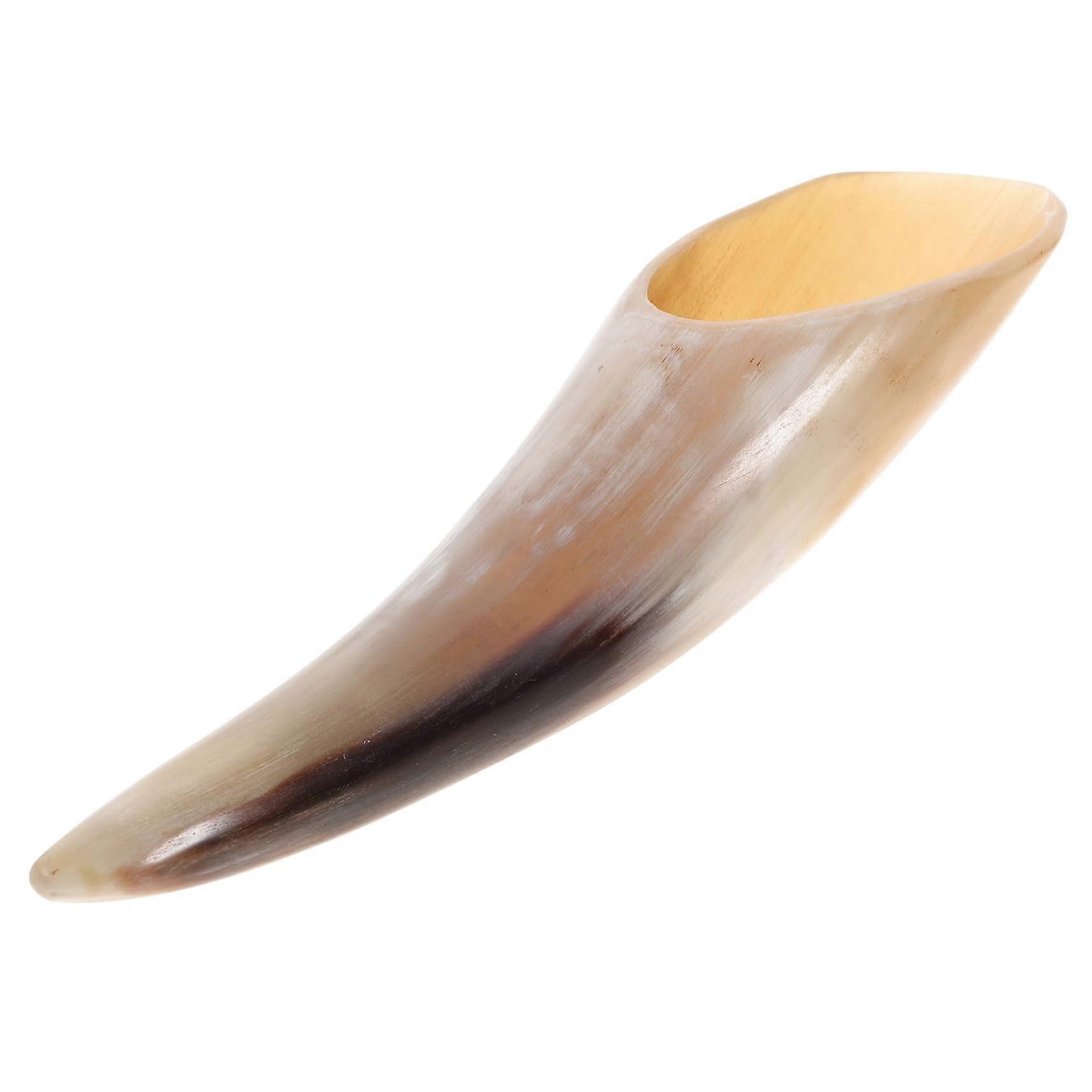 Large Gua Sha Scraper Cattle Horn Massage Tool for Face and Body Relaxation in Random Colors for Skin Care