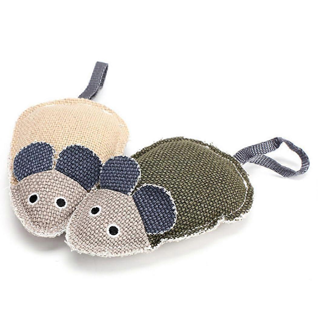 Adorable pet toy for cats: Fun string mouse toy for interactive play and training fun at home for aggressive chewers