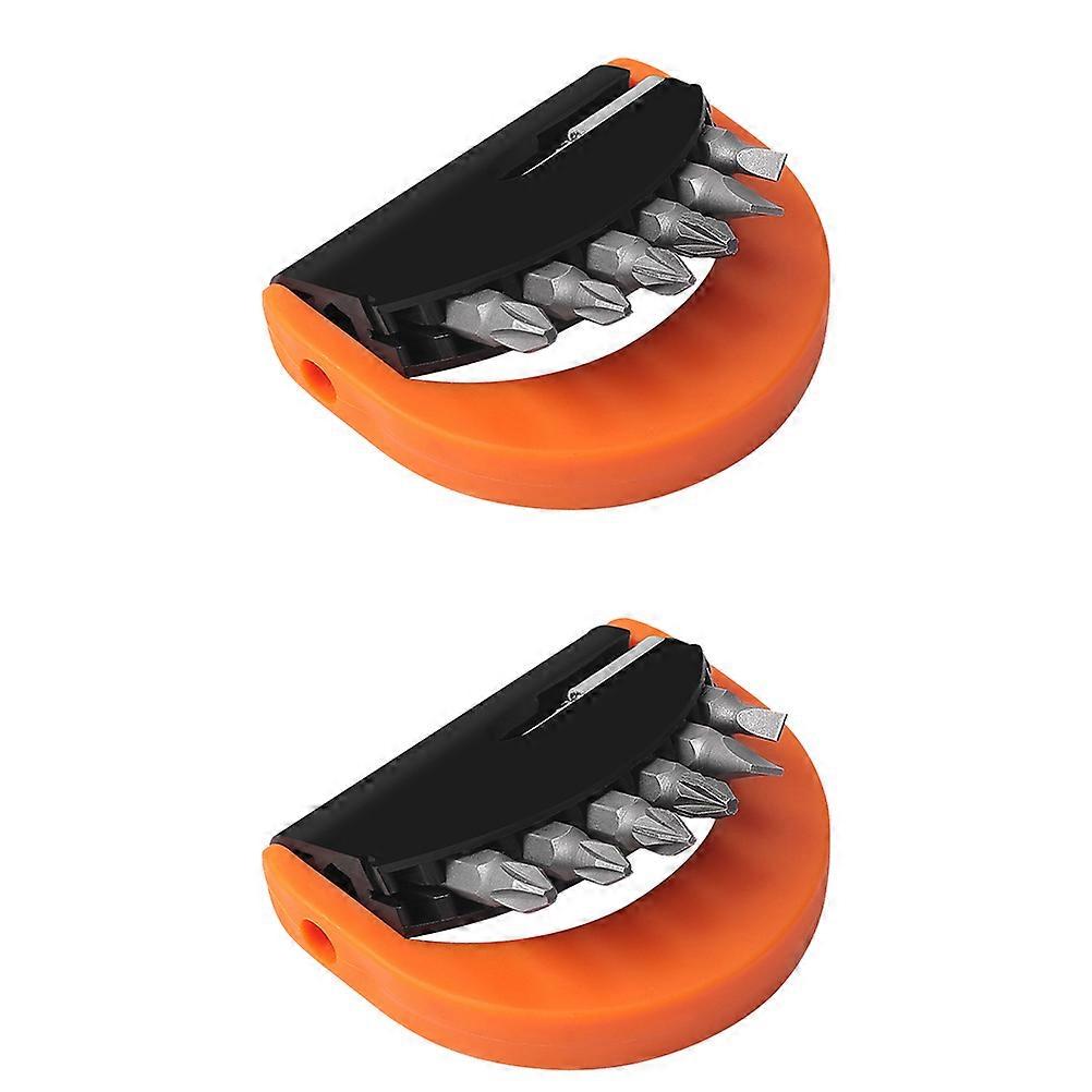 Screw Driver Tool Set Hand Tools Set Home Use 7.3X6.2cm Steel Disassembly 2 Sets