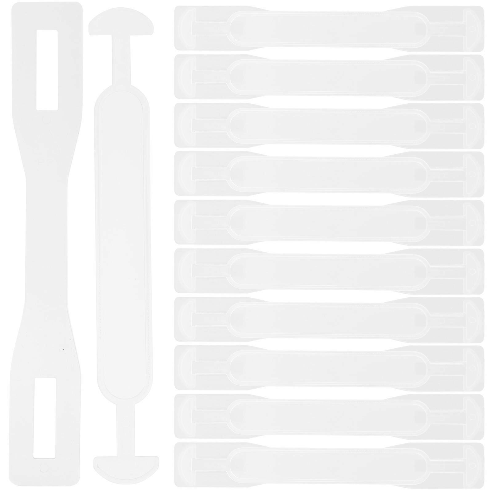 Cardboard Box Handle Replacement Heavy Duty Carrying For Boxes 17.40X2.60X0.20CM Transparent Pp 100Sets