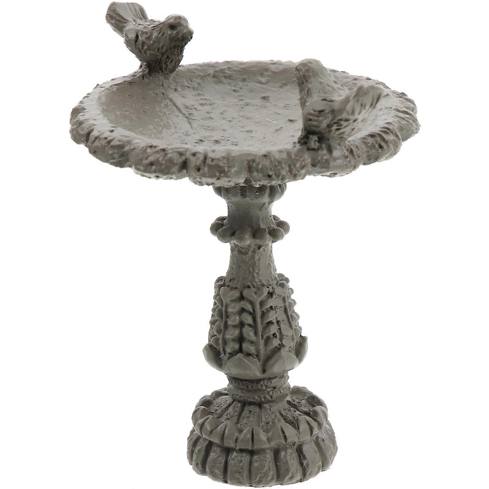 Here's a refined and professional product description for the **1pc Mini Bird Pool Ornament**:
### **1pc Mini Bird Pool Ornament – Elegant Garden