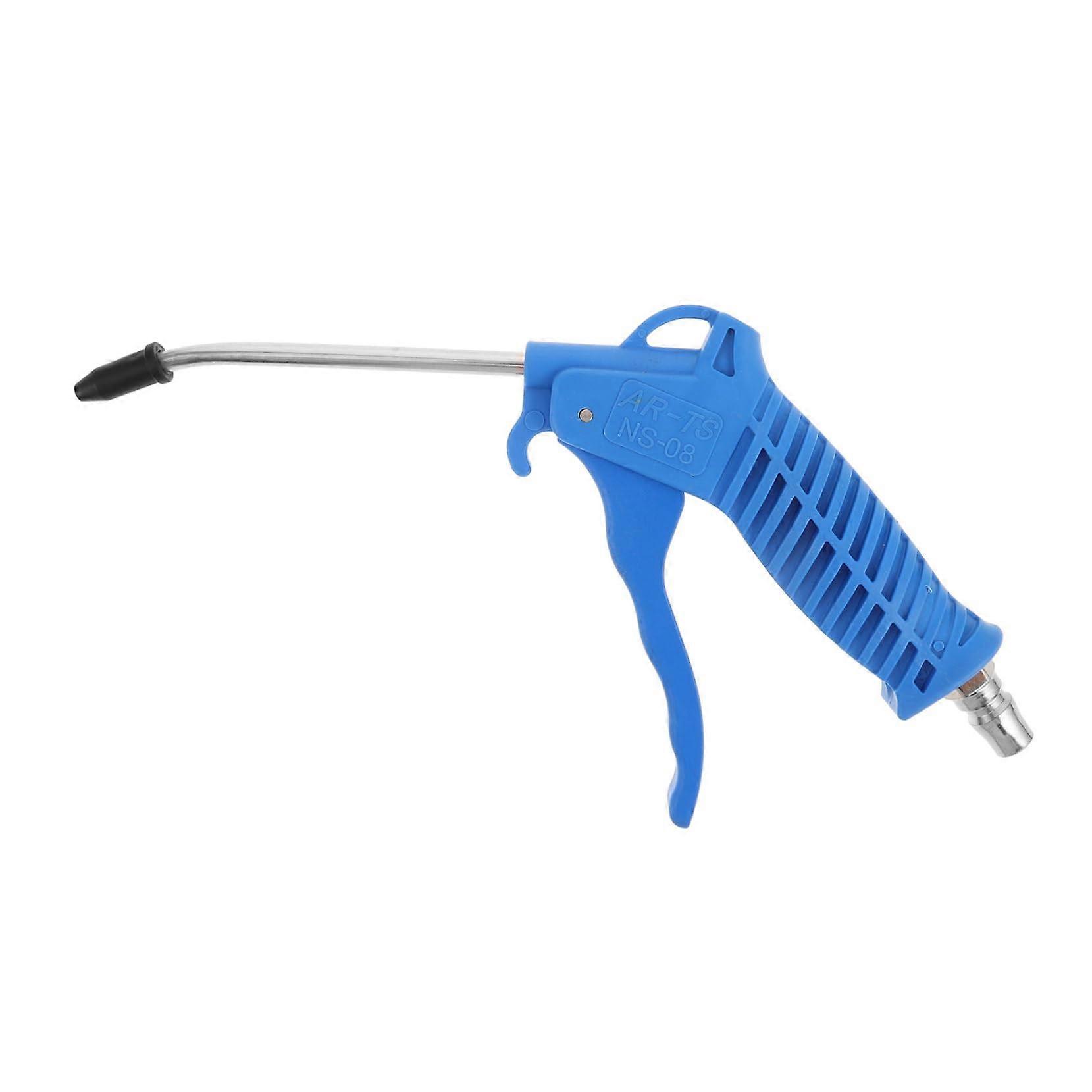 Industrial Air Blower with Extension Nozzle, Pneumatic Air Compressor Accessory, Long Nozzle Dust Tool for Workshops
