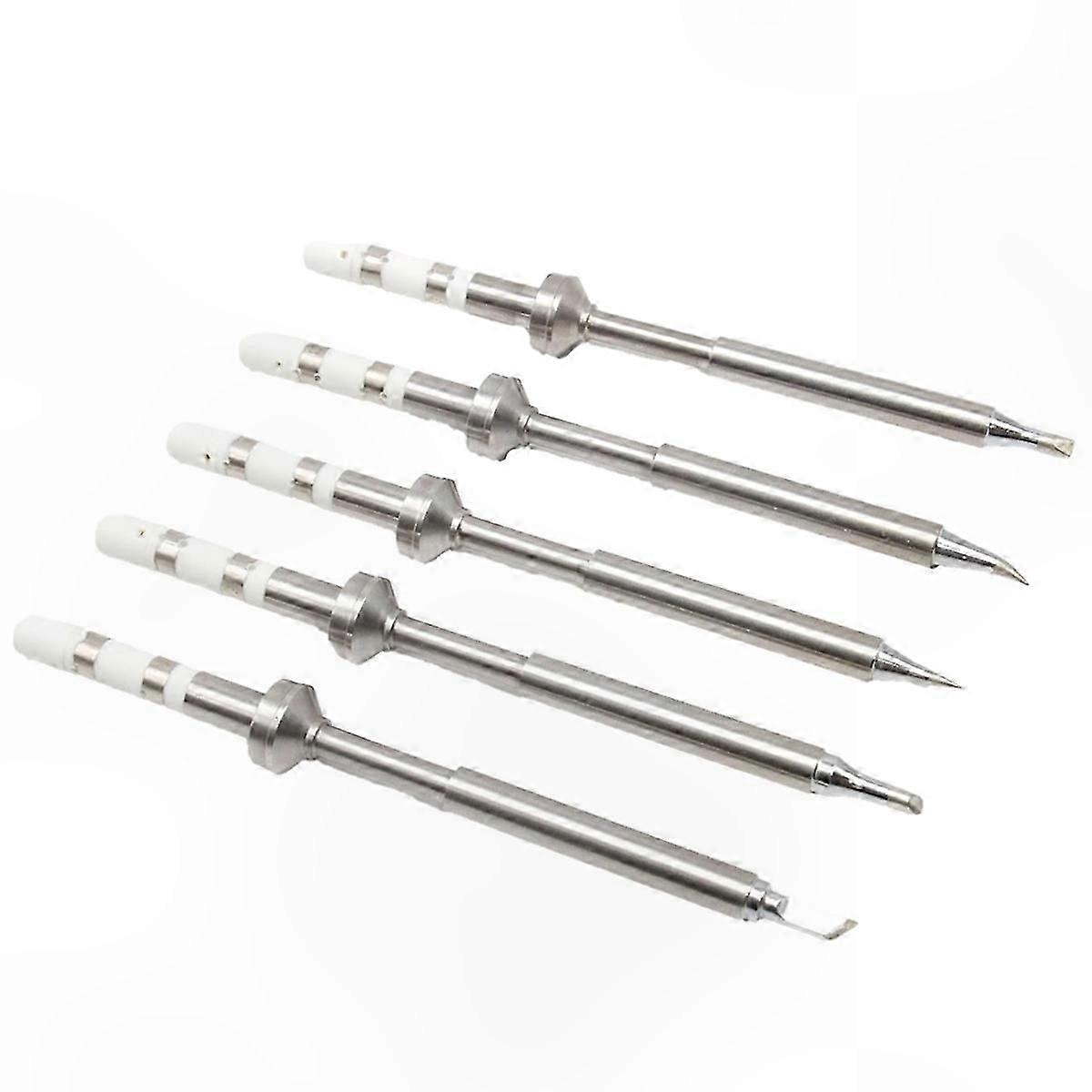 5-Pack Quick Heating Soldering Tips for TS100-Compatible Devices