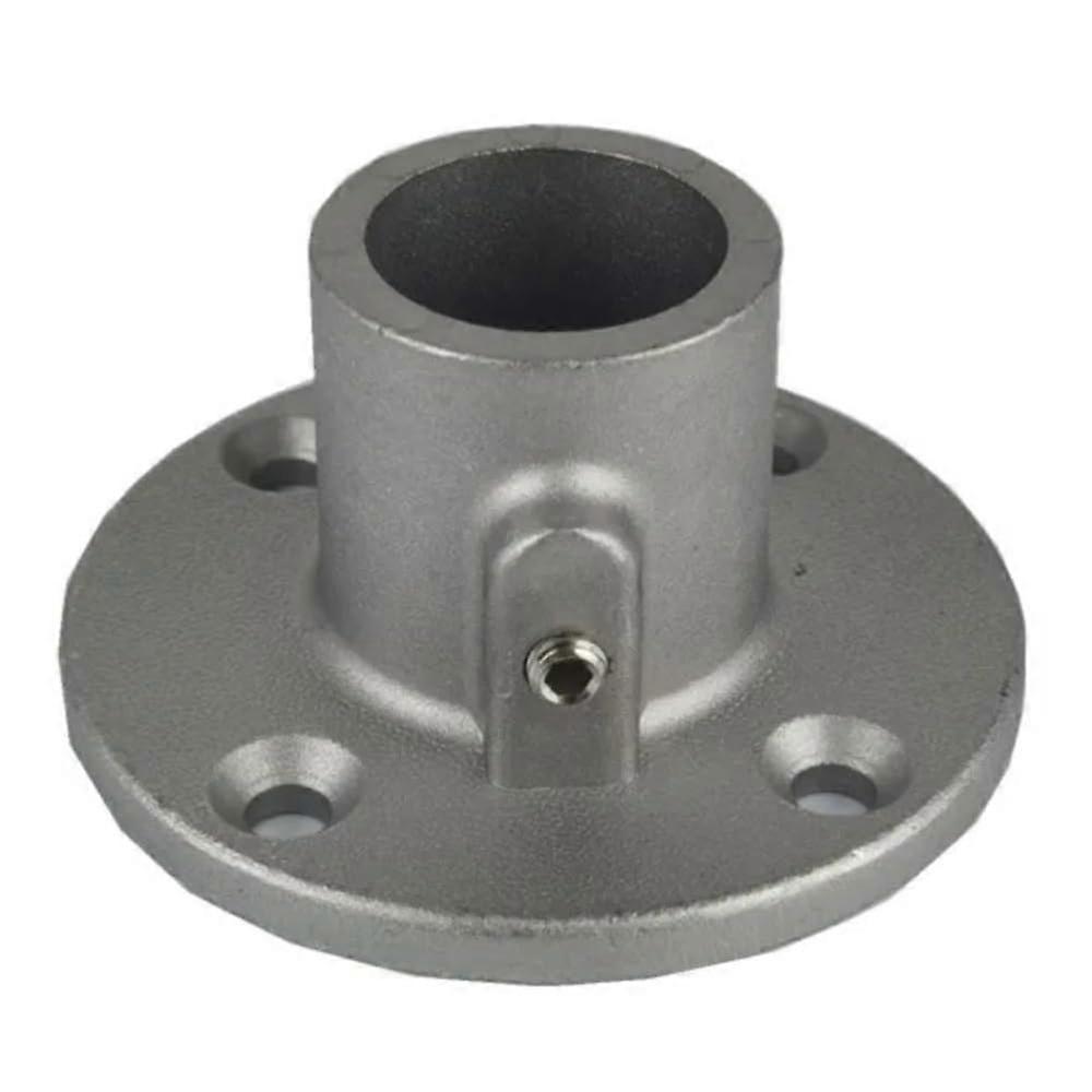 20/25/32 mm Aluminium Alloy Angle Tee Connector Base for Steel Pipe Shelves - Flat Three-Dimensional Fastener (20 mm)