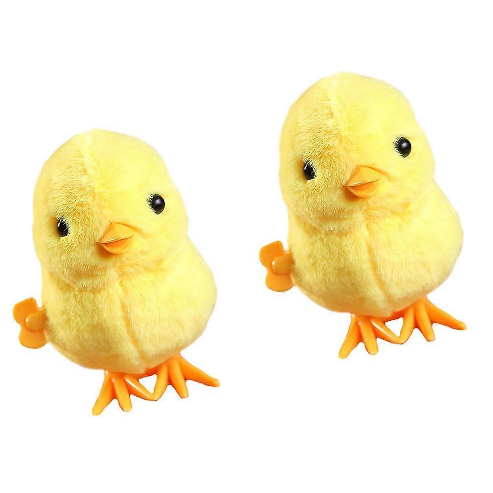 2pcs Simulation Plush Animal Winding Toys for Kids
