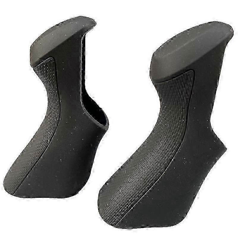 禧玛诺 Ultegra ST-6870 刹车杆保护器,黑色硅胶(1 对)