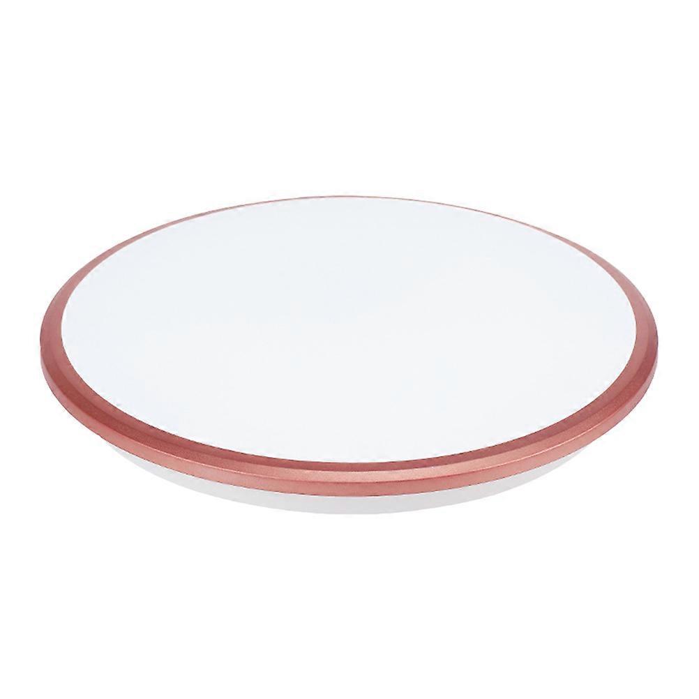 LED Balcony Lamp Round Thin Ceiling Light for Balcony Rose Gold Acrylic Frame 1Pack