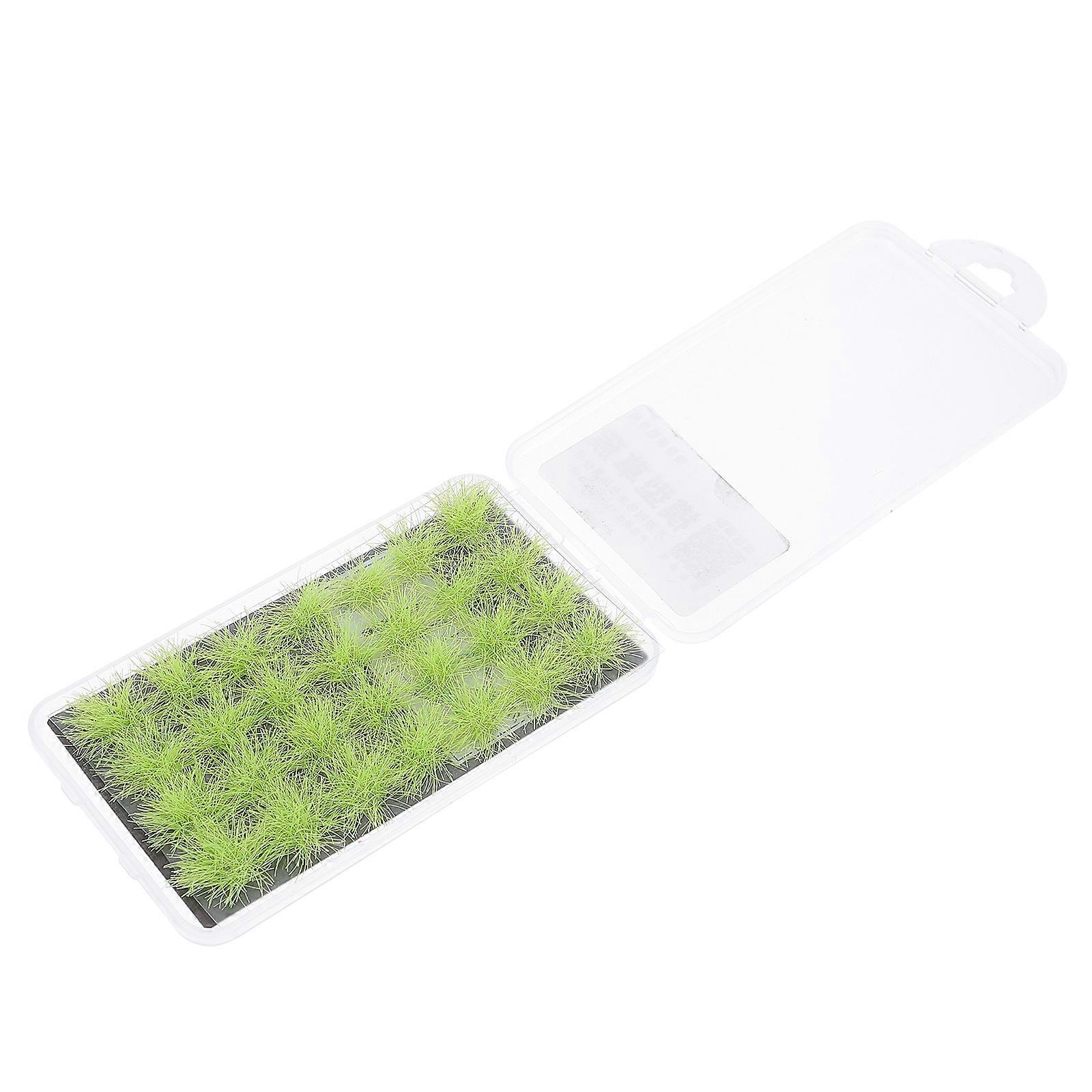 Green Plastic Simulation Building Grass for Decoration Perfect for Micro Landscape and Garden Scene