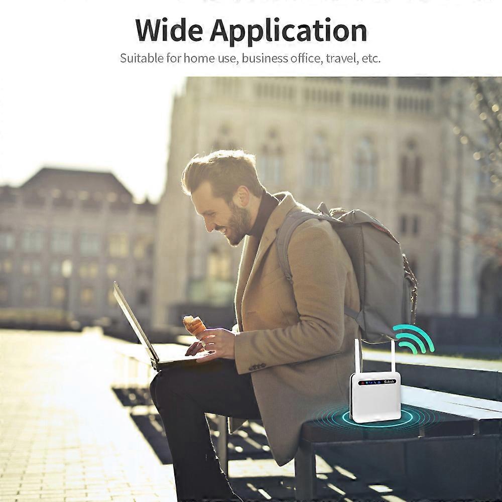 Wireless 300M vertikales Vollnetzwerk durch die Wand tragbarer CPE-Router in Industriequalität 2,4G Einfrequenz-EU-Netzteil