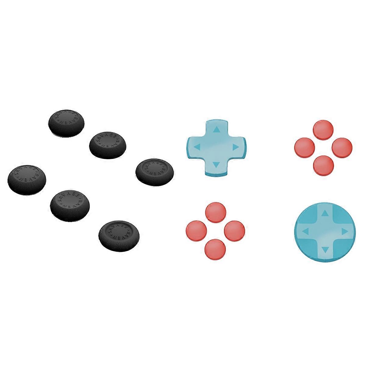 For Switch 2 Joystick Cap+D-Pad Button Cap Set for 2 D-PAD Color Button Cap Accessories