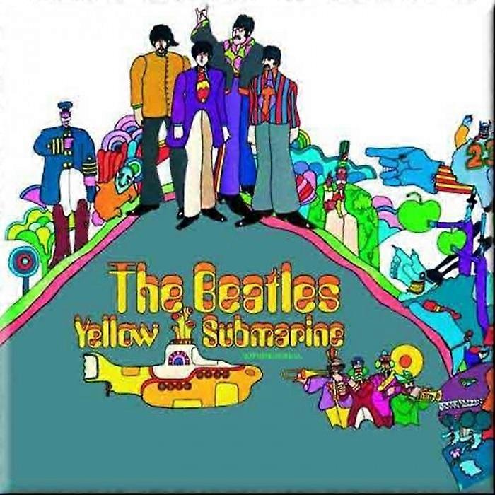 The Beatles Yellow Submarine Fridge Magnet