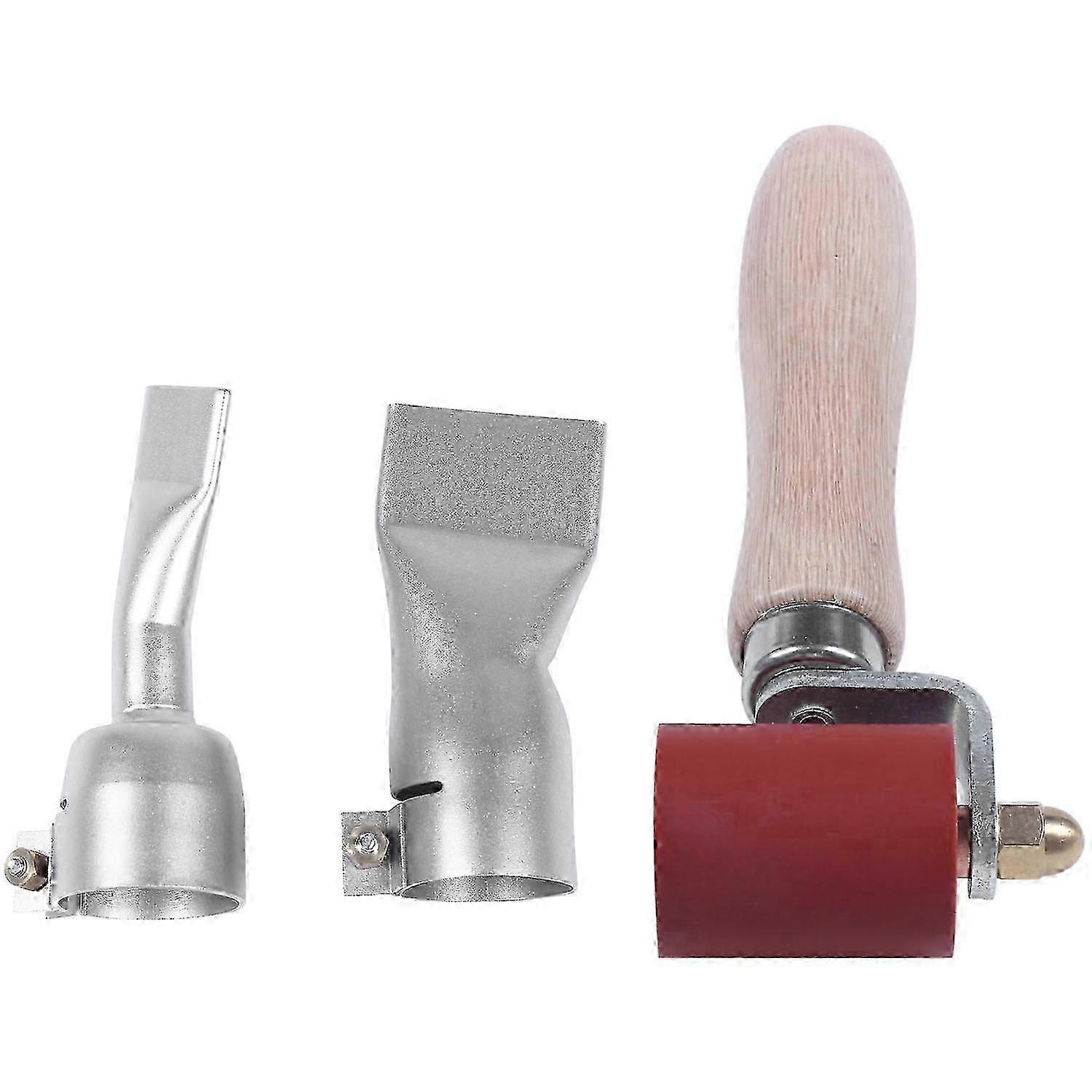 20Mm Flat Welding Nozzles+ 40Mm Rollers+40Mm Flat Nozzle For Handheld Hot Air Welder-Good