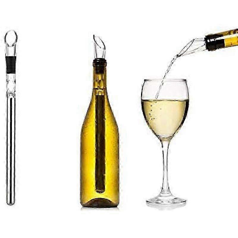 Stainless Steel Wine Cooler - Elegant Wine Bottle Chiller for Perfectly Chilled Wine Experience