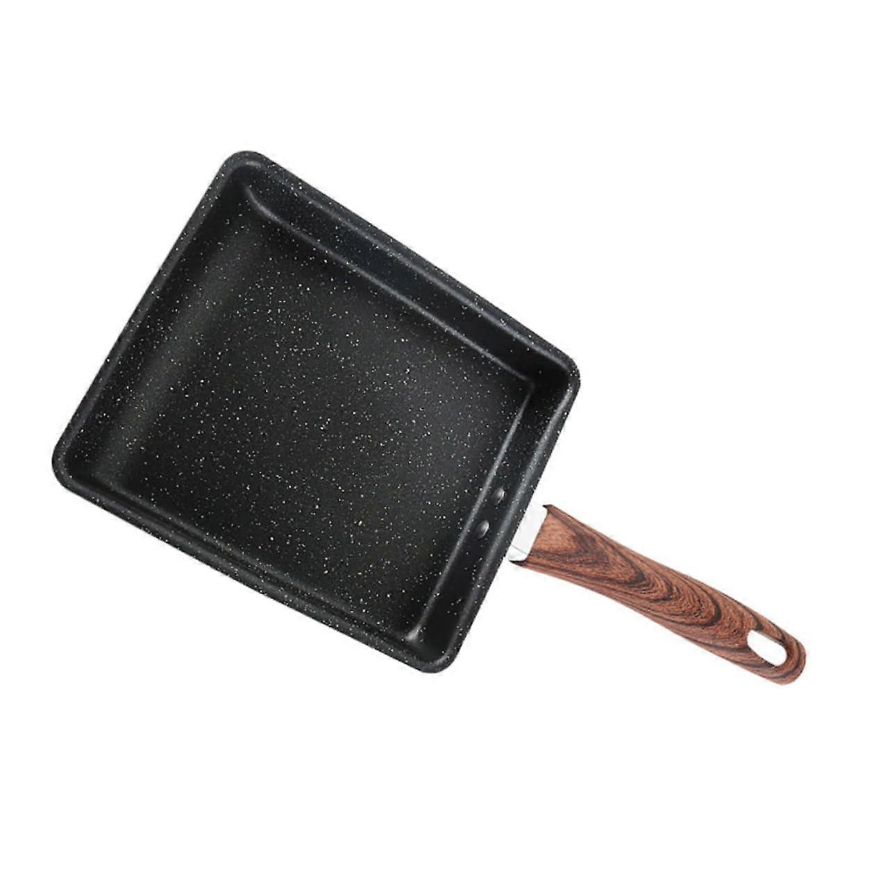 Square Non-Stick Tamagoyaki Frying Pan for Large Omelettes, Egg Cooking Tool, Kitchen Use, Outdoor Compatibility