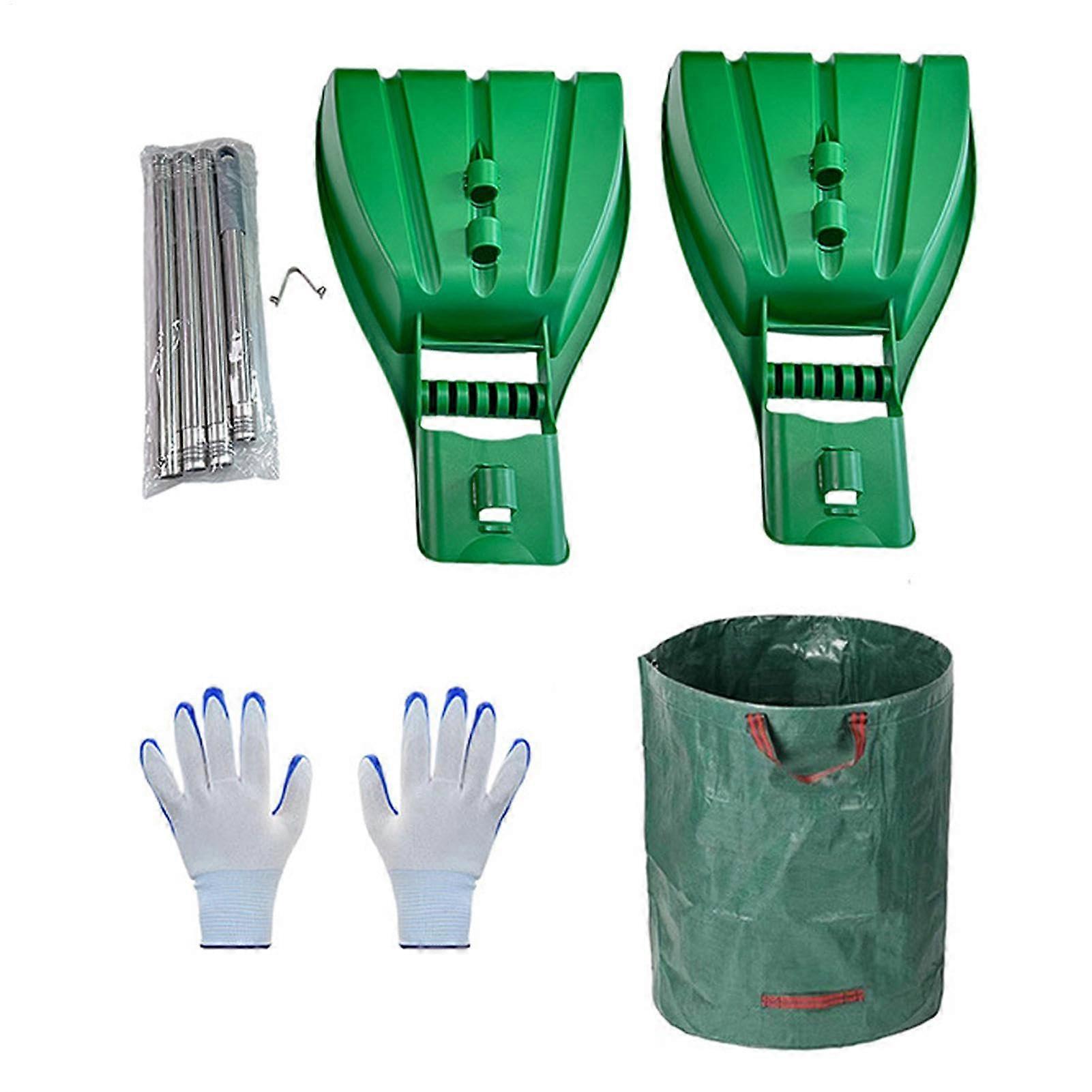 Leaf Claw Scoop, Leaf Grabber and Claw, Leaf Picker with Garden Bag