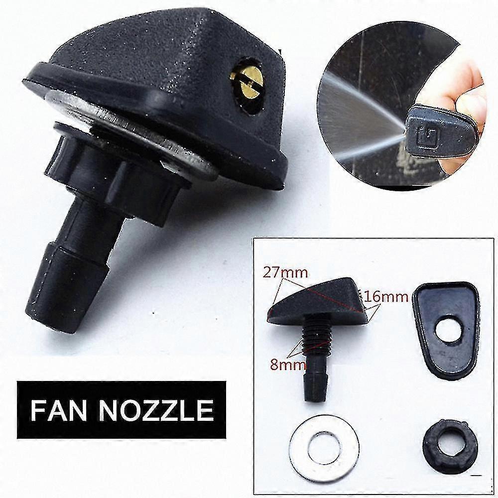 Universal Windshield Washer Nozzle for Front Car Window Spray Jet Replacement