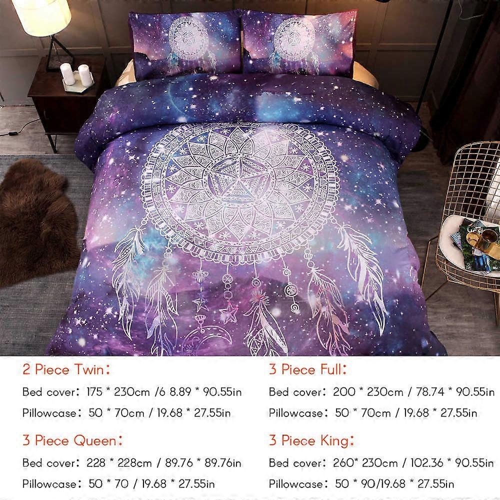 Bedding Set Magic Wind Chimes Pillowcase Bed Sheet Bed Cover Soft And Comfortable 2/3 pieces