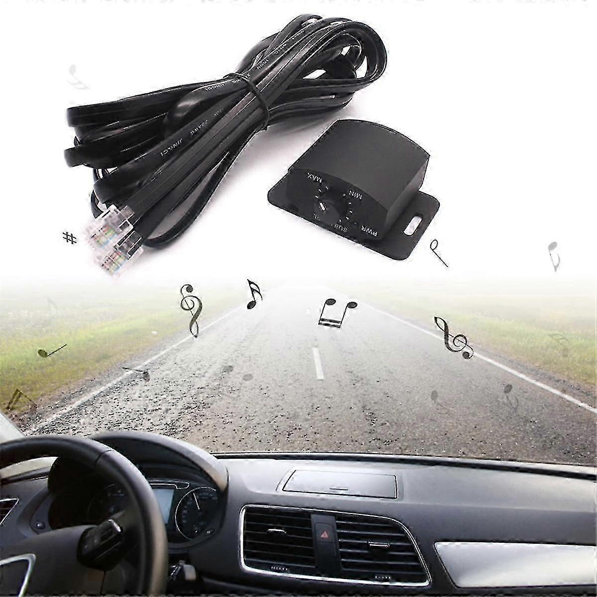 استبدال مكبر للصوت باس مقبض التحكم عن بعد 6Pin مضخم الصوت عن بعد ضبط وحدات التخزين مقبض التحكم في مكبرات الصوت