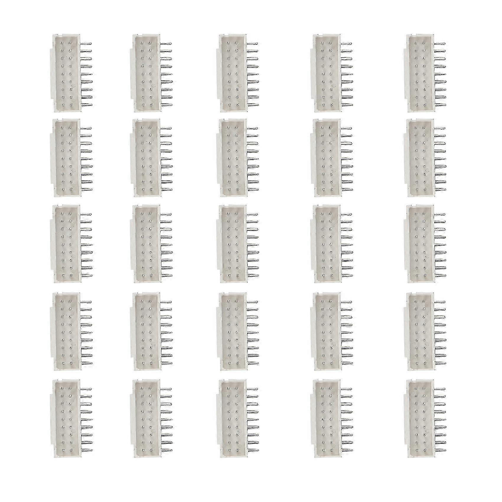New Connector Set for Miners: 25pcs of BTC, BCH, LTC, ZEC, ETH & DCR 2X9P Male Socket Curved