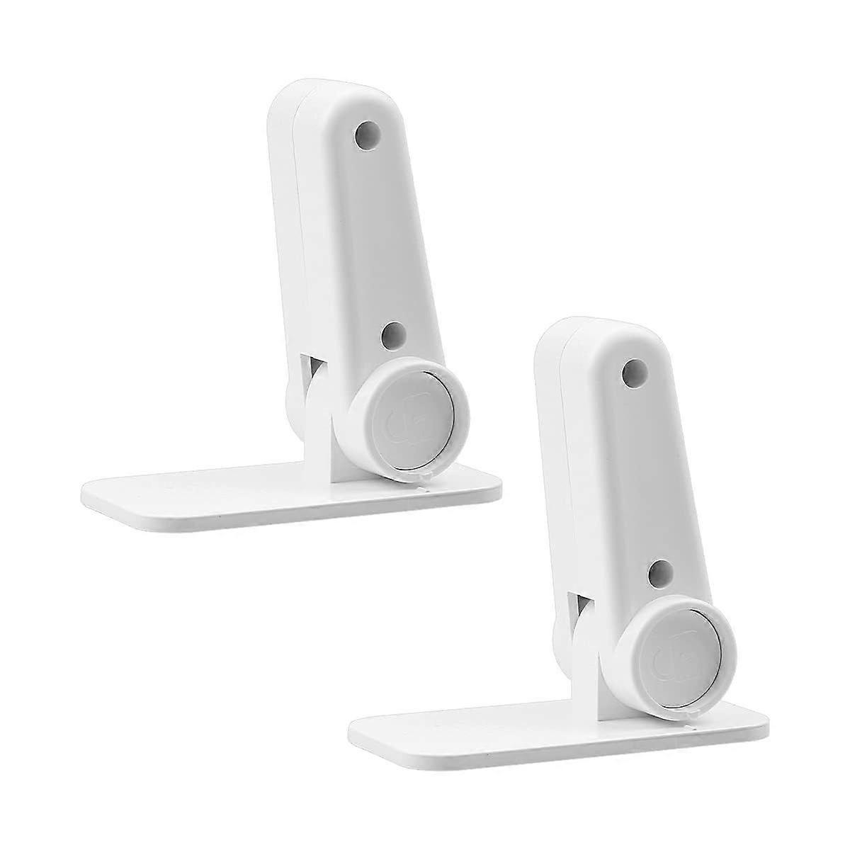 2-pack door handle locks, self-adhesive child-resistant door handle locks, no-punch door handle locks, suitable for children and toddlers.