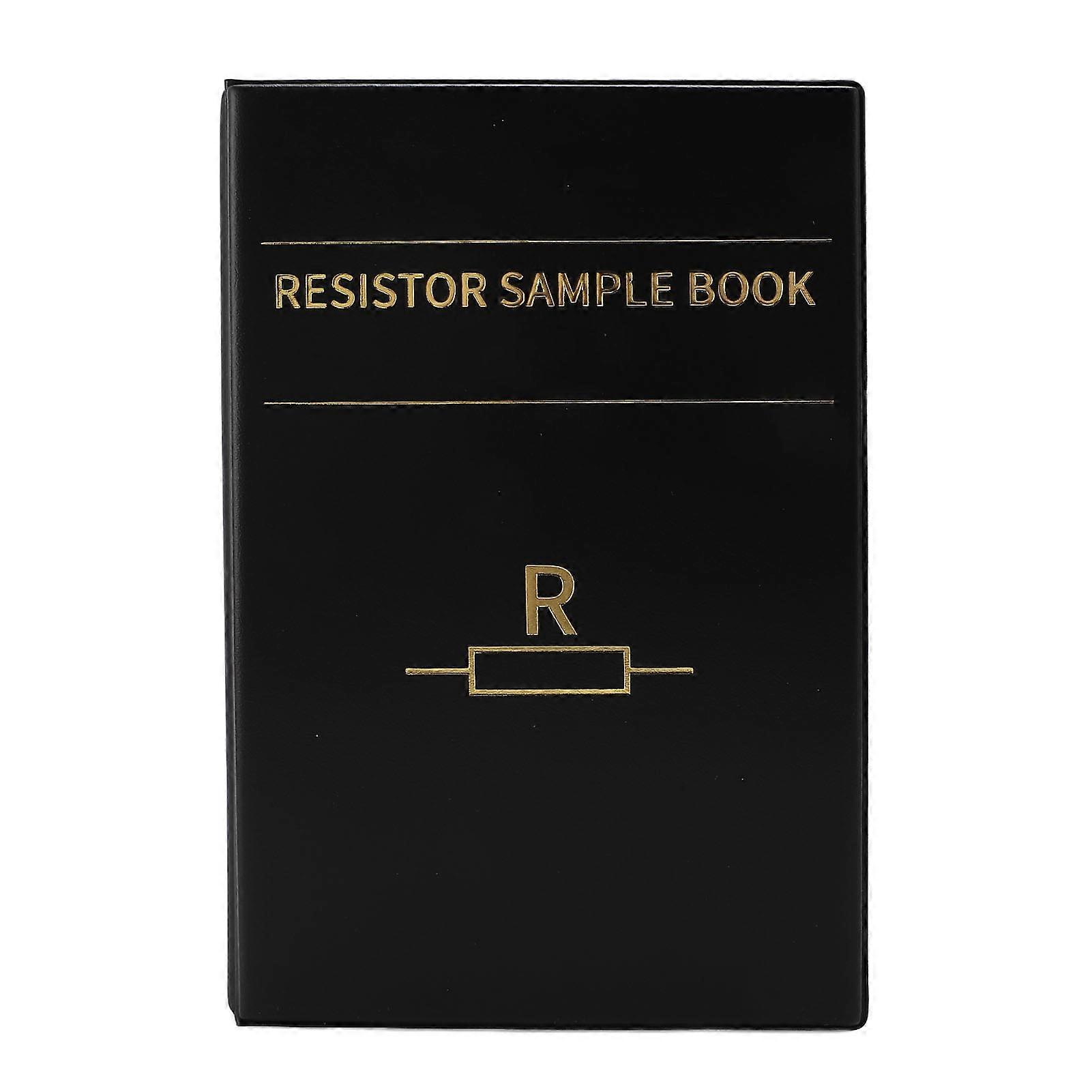 0805 SMD Resistor Sample Book 170 Values 1% High Accuracy Assorted Resistors Folder for Maintenance Teaching Experimentation Kit