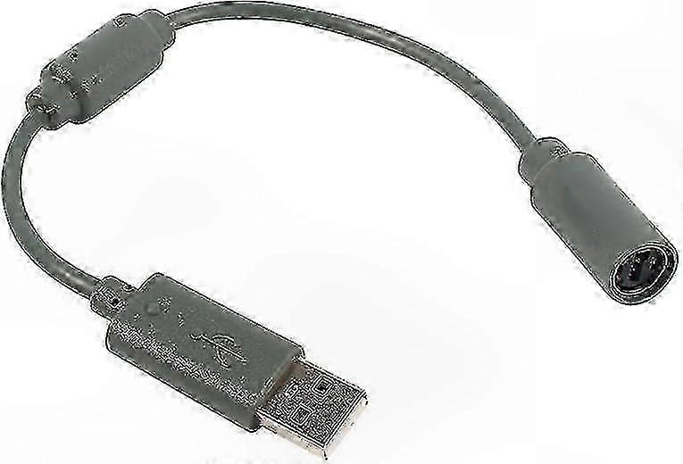 USB Steering Wheel Connector Replacement Cable for Gaming Controller, Compatible with  360, Gray