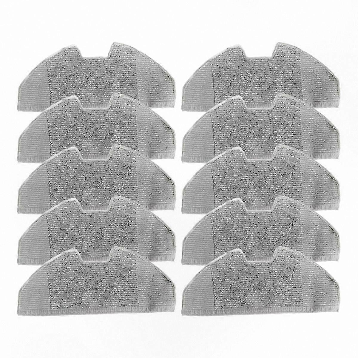 10-Pack Mop Pads for Robotic Vacuum Cleaners, Compatible with X8 Pro Series Floor Cleaning Tools