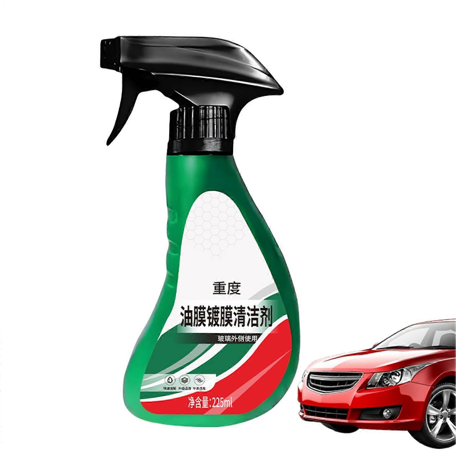 Glass Polishing Compound 225ml Auto Glass Scratch Care Fluid for Windshields and Vehicle Glass Restores Clarity