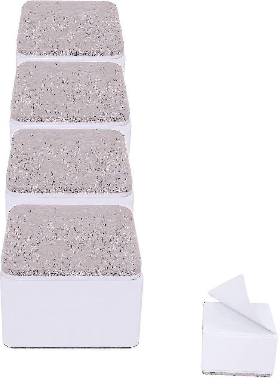 4-Pack Bed Risers, 2 Inch Height Increase, 10000 Pounds Capacity, Steel