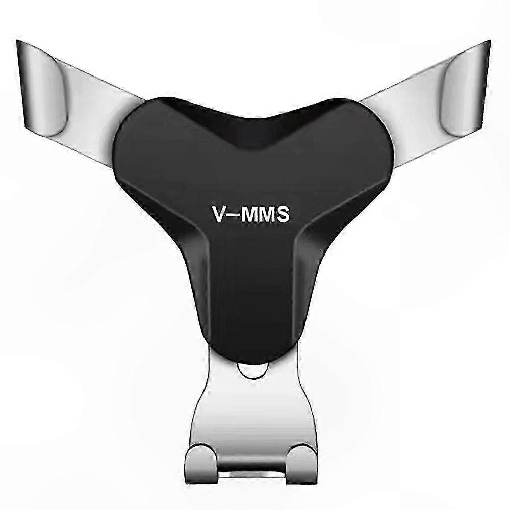 Universal Car Air Vent Mount Gravity Phone Holder Y-Shape Bracket for Smartphones - Black