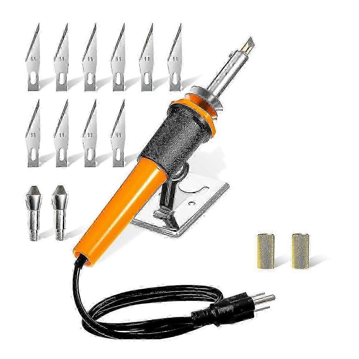 Hot Knife Plastic Cutter Tool Electric WoodBurning Kit for Plastic Wood Burning Tool-Cutter Woodbur-Yvan