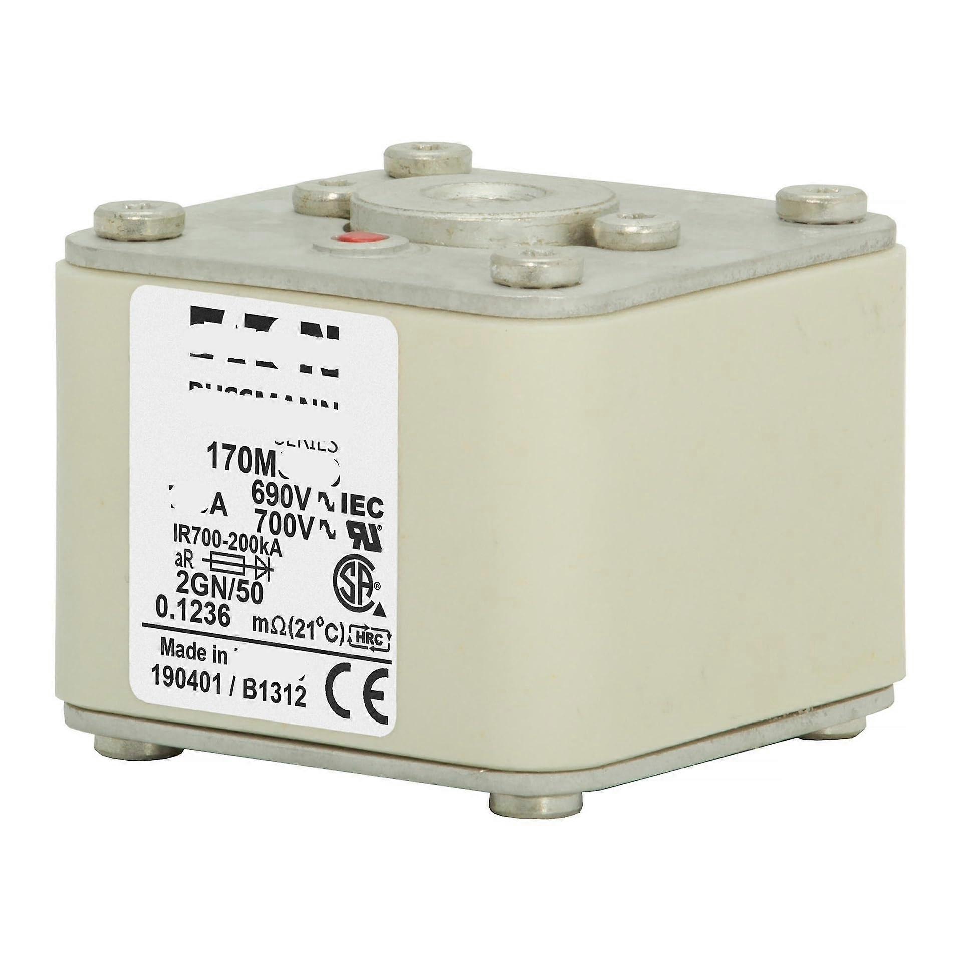Fuse 170M5518 European Standard Square Series Flat End Installation Ref: 6734