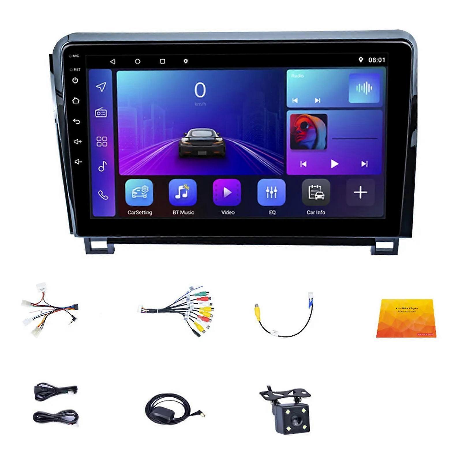 Stay Safe On Road With Car Radio Rear View Function DVR Input Function