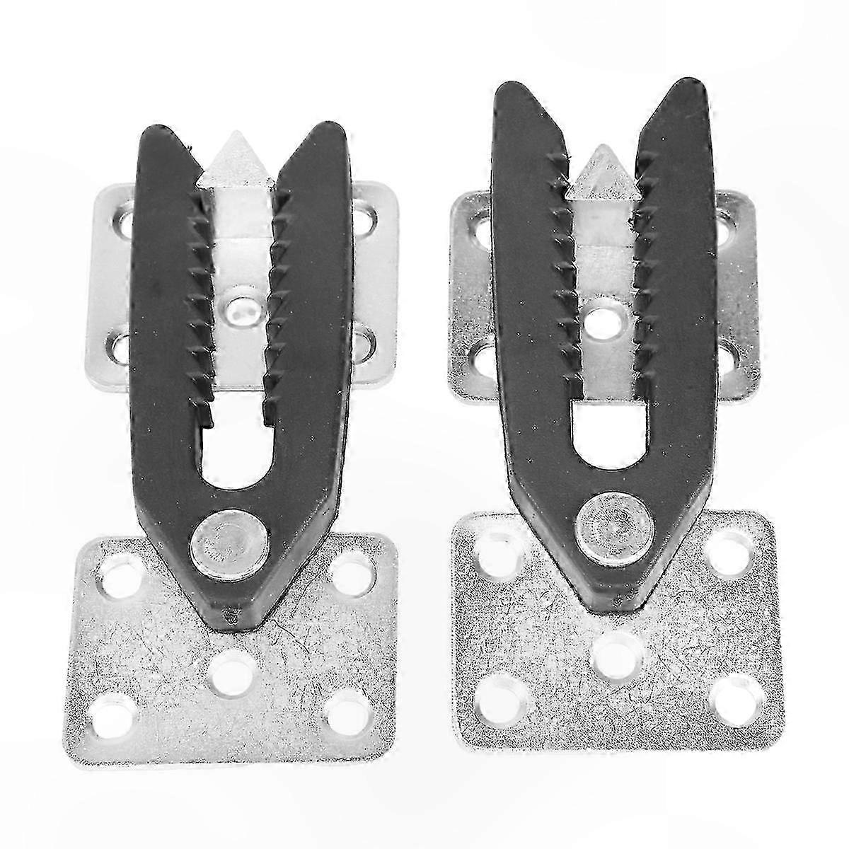 2-Pack Alligator Style Snap Joints for Sofa and Sectional Furniture Connection