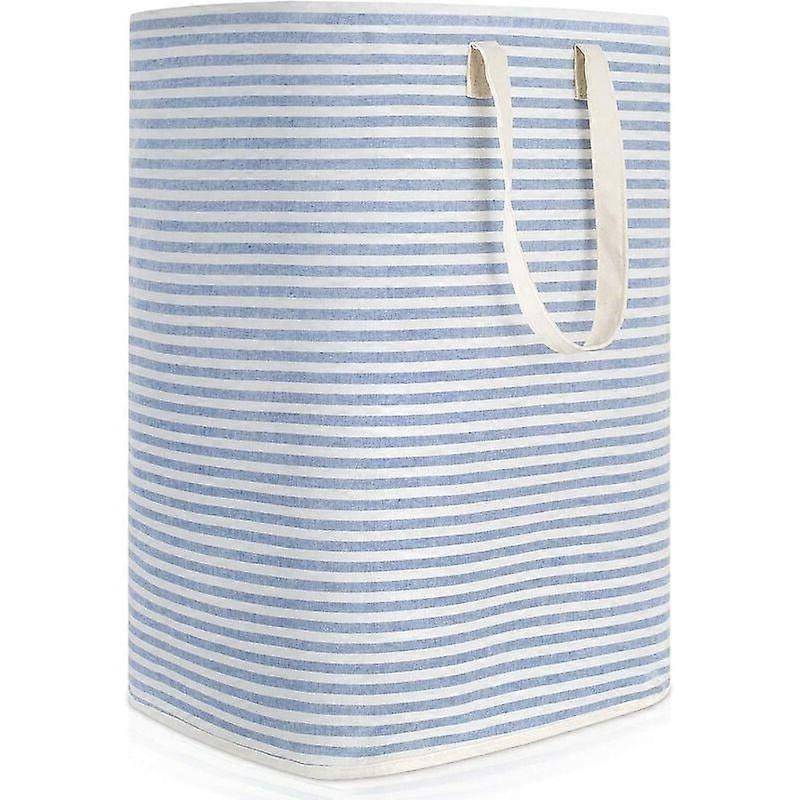 Large Capacity Blue Laundry Basket Foldable Waterproof