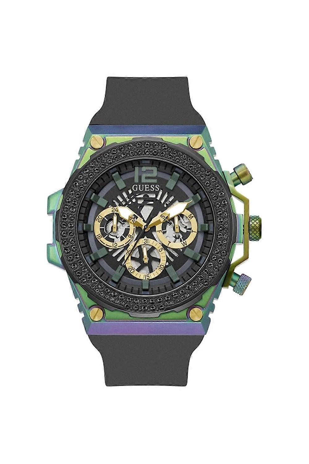 Men's Guess GW0633G1 Gents Exposure 48mm Multi Function Watch