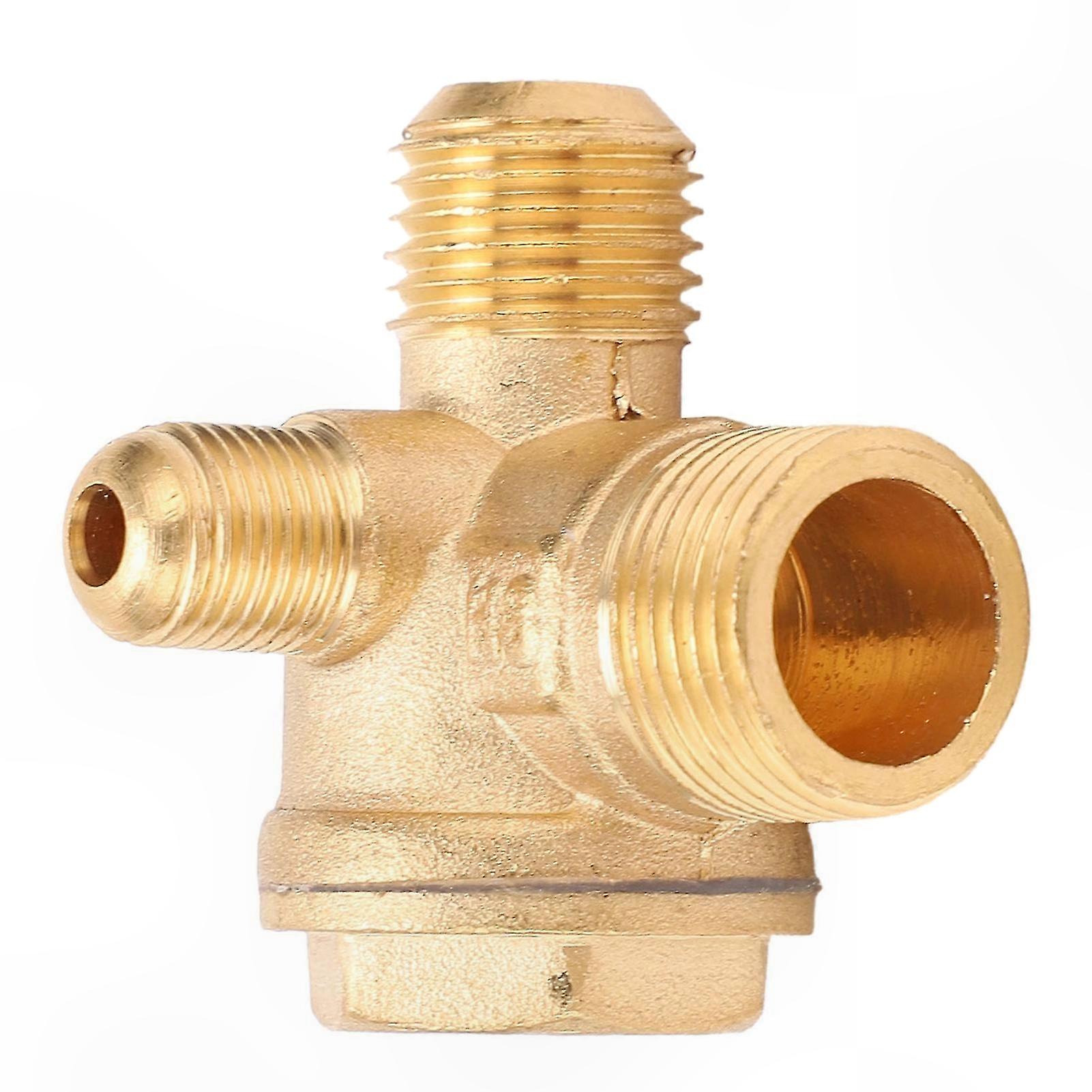 10" Air Compressor Pump Accessory with 1/2" x 3/8" Threaded Check Valve