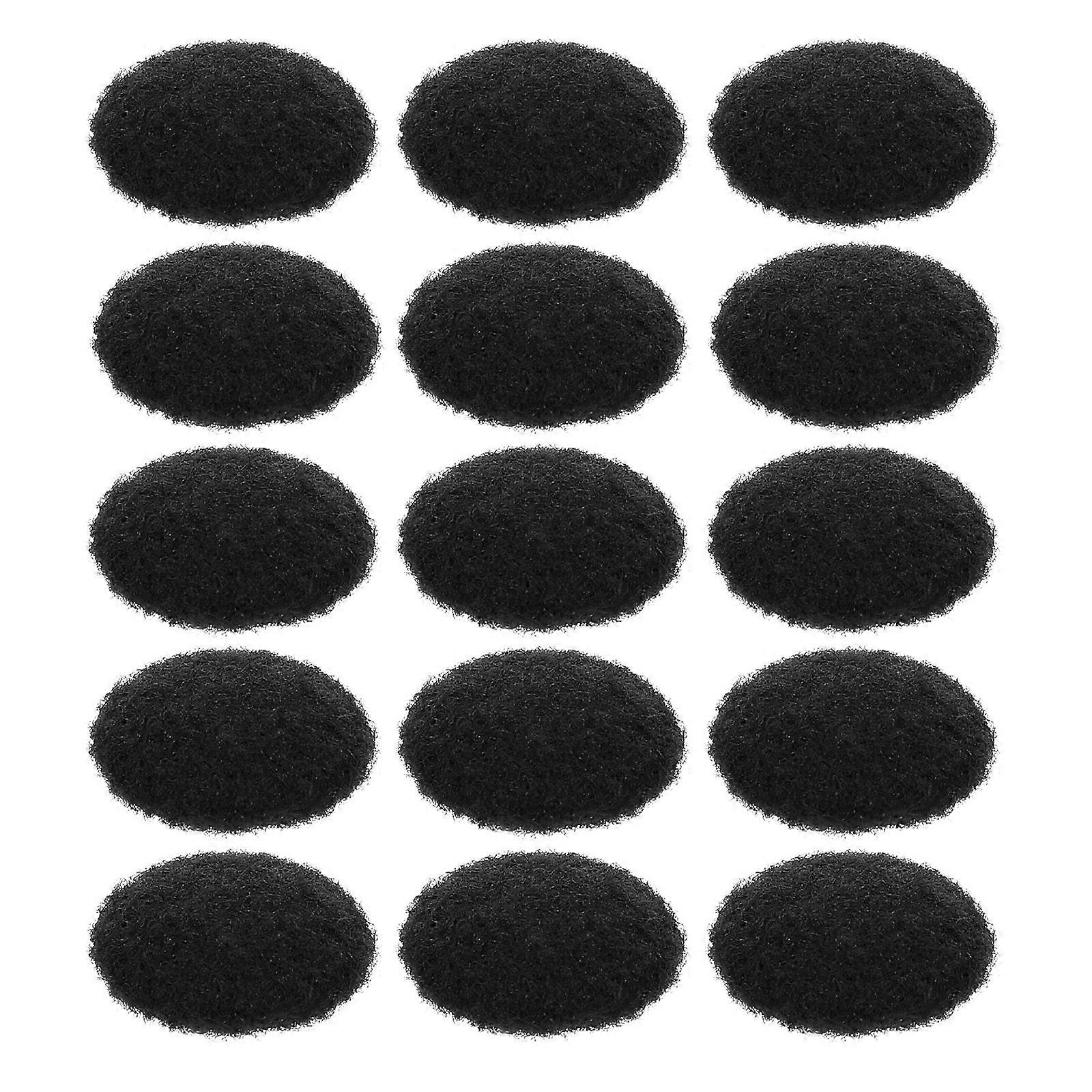 Black Colorful Buttons Simple Style Buttons for DIY Use 50Pcs Set