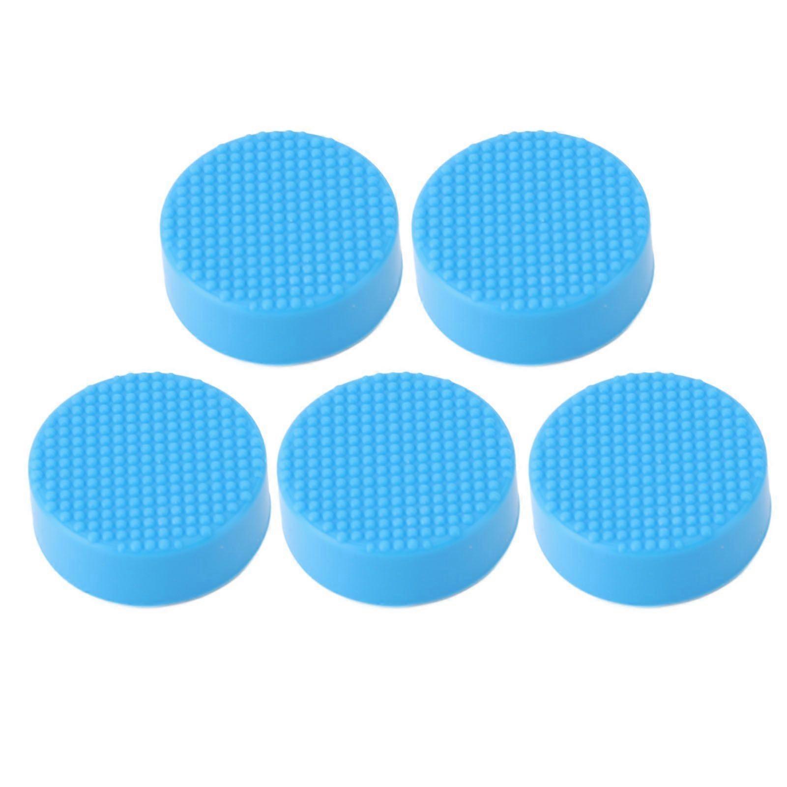 5PCS Food Processor Switch Cover for Thermomix TM6 Silicone Kitchen Mixer Switch Sleeve for Protection and Decoration Blue