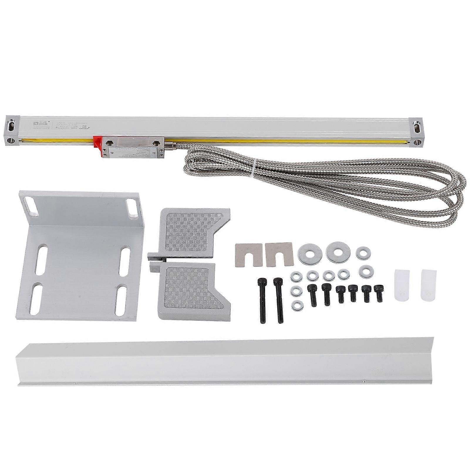 Lathe Linear Scale TTL 1m High Accuracy Digital Readout Encoder DC5V with DB9 Plug1000