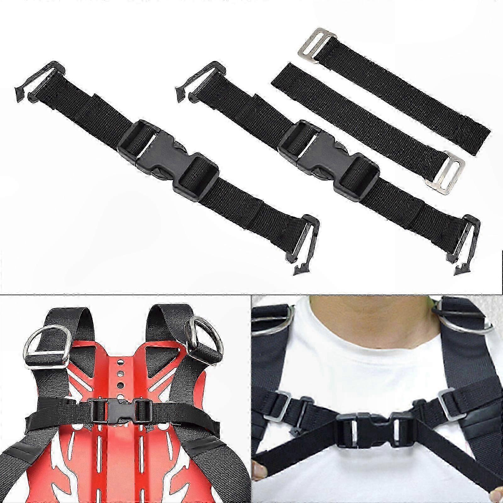 Scubas Diving Webbing Strap Quick Releases Buckle Quick Releases Chest Strap Replacement Adjusted Scubas Diving Harness