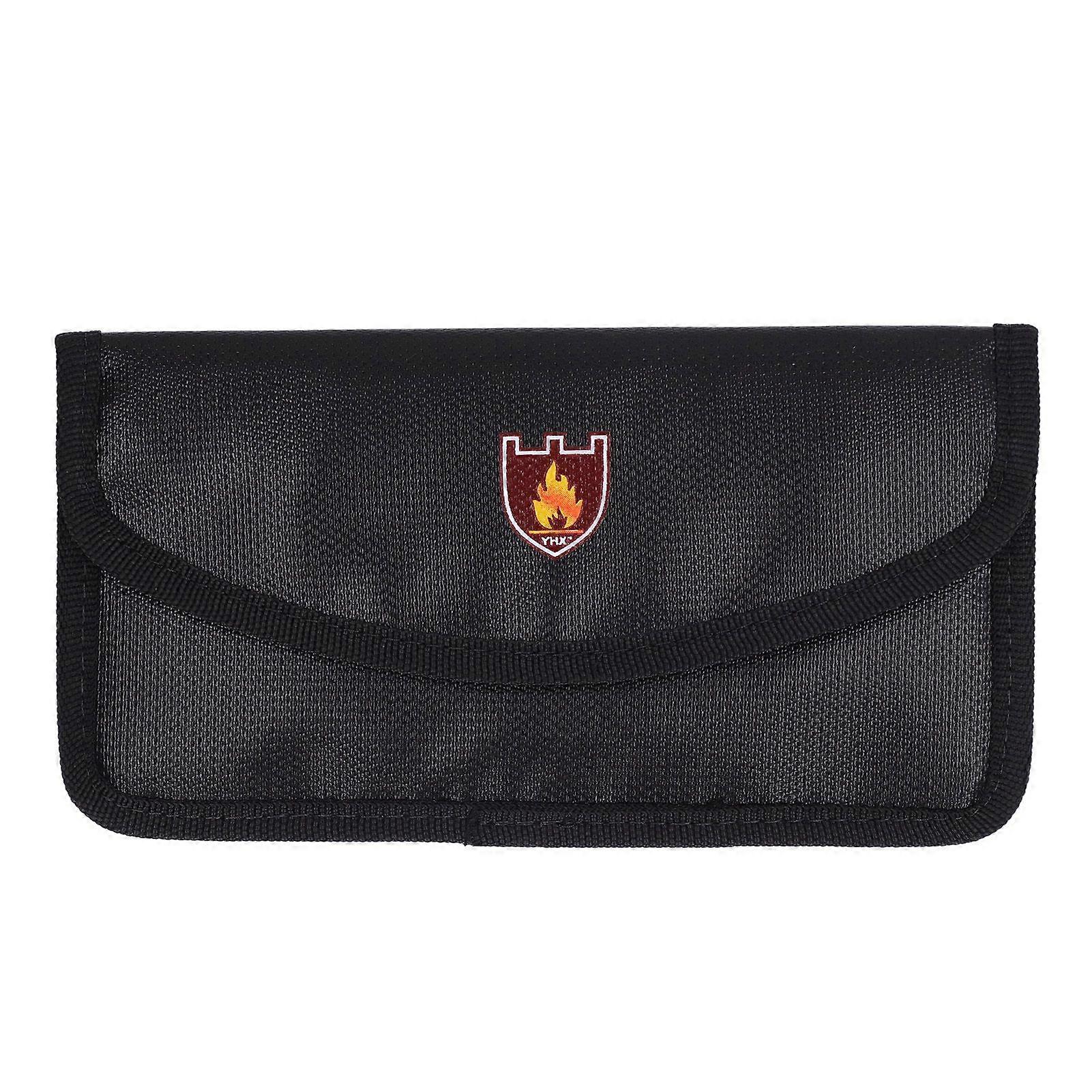 Waterproof Fireproof Document File Bag Safety Protection Mobile Phone Shielding Bag Isolation Signal Organizer