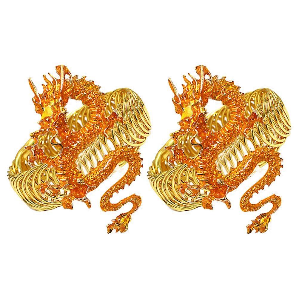 Curtain Buckle for Home Use with Year of Dragon 8Pcs Metal Tie