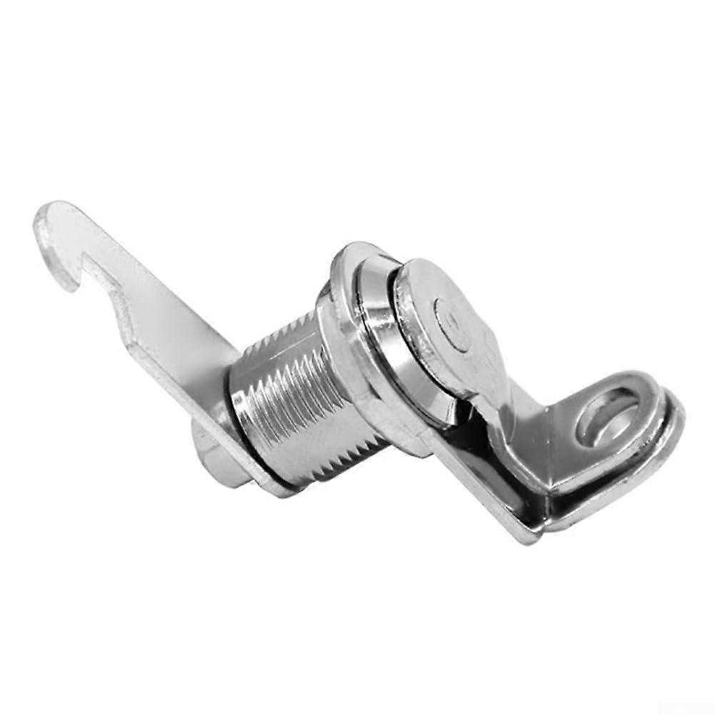 Cylinder Cam Lock Zinc Alloy Padlockable Cabinet Lock For Lockers, Mailboxes, ATMs, 20mm Size, Easy Install