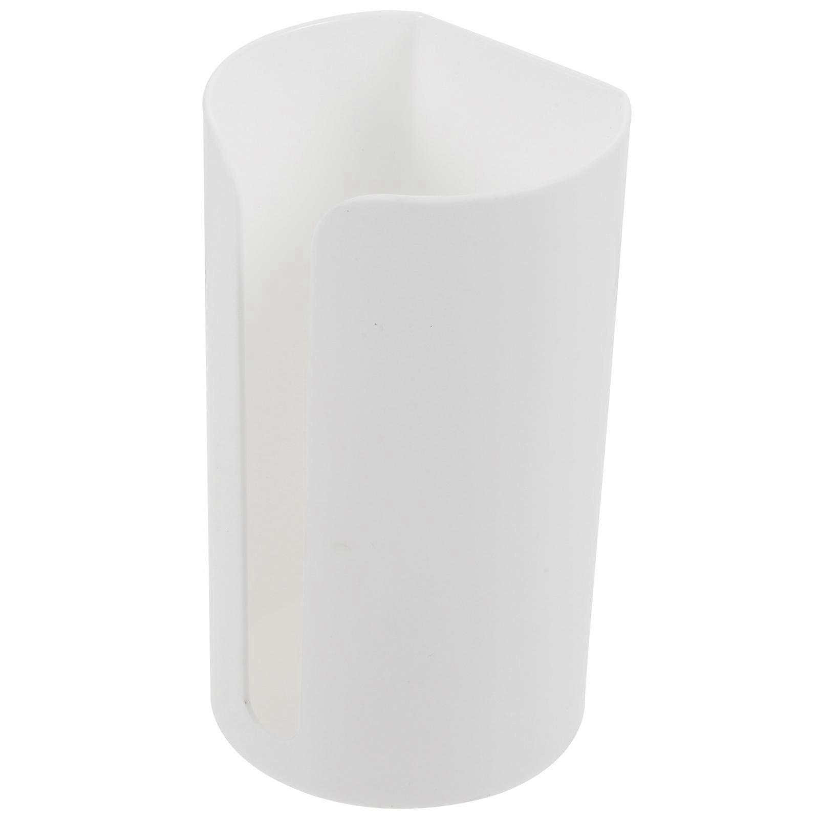 Tissue Paper Box for Wall-Mounted Bathroom Use with Trash Bag Holder